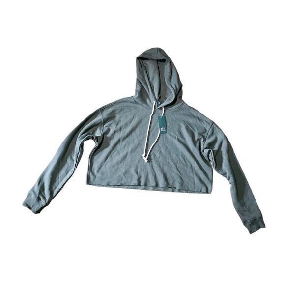 Women's Fleece Cozy Cropped Sweatshirt XXL - Picture 1 of 5